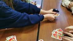 Auch bei einer Partie Uno Junior hatten die Kinder viel Spaß.