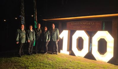 Die Organisationsgruppe der Schießsportwoche und des Zapfenstreichs ist stolz auf das Endergebnis.