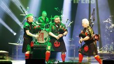 Konzert-Foto der Band Red Hot Chilli Pipers