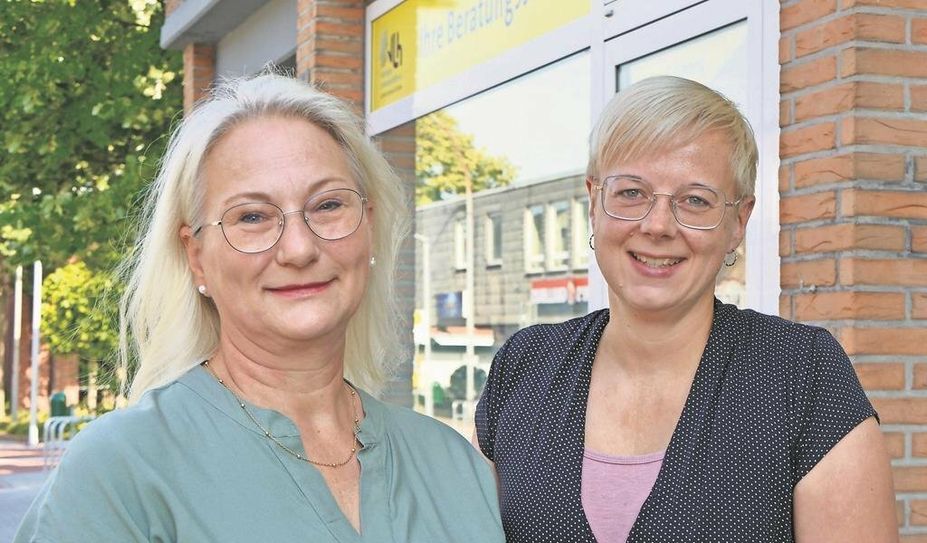 Kerstin Gerdts (li.) und Britta Eybe freuen sich immer auch über neue Mitglieder im Verein.