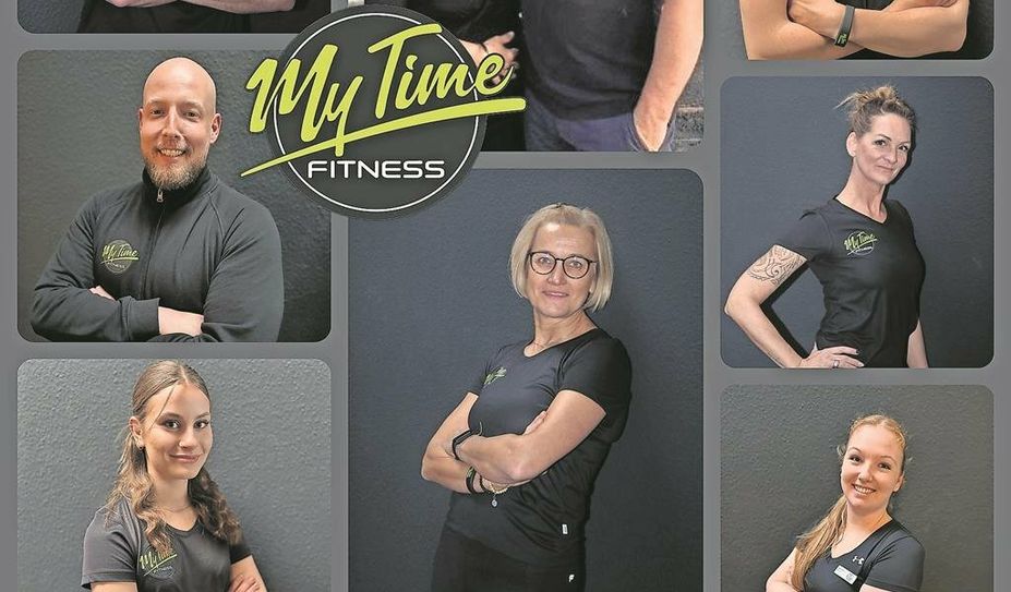Das Team von „My Time Fitness“ freut sich auf viele Besucher:innen zur großen Gesundheitsmesse.
