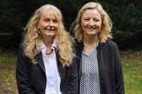 (v. l.) Marina Kerrutt und Jenny Homfeldt wollen Eltern in der schwierigen Zeit der Trennung helfen.