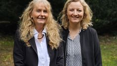 (v. l.) Marina Kerrutt und Jenny Homfeldt wollen Eltern in der schwierigen Zeit der Trennung helfen.