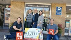 Das Team von Raumgestaltung Neufeld freut sich auf viele Kunden am Feitag, 13. Februar.