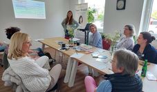 Zahlreiche Vorträge in der Koordinierungsstelle Frauen und Wirtschaft boten am Tag der offenen Tür ein abwechslungsreiches Programm.