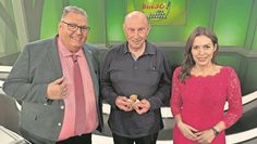 Wolfgang machte nach der Sendung noch ein Foto mit Michael Thürnau und Jule Gölsdorf.