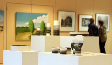 Verschiedene Kunstformen sind in der Oberschule zu finden.