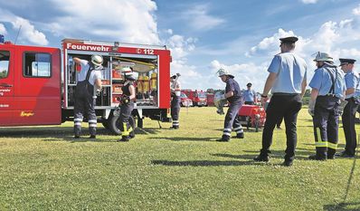 Schnelligkeit, Genauigkeit und Qualität - darauf kommt es bei den Feuerwehrwettkämpfen an.