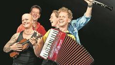 Di Chuzpenics spielen am 12. November Klesmer und jiddische Lieder in der St. Liborius Kirche.