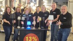 Die Mitarbeitenden freuen sich, den Kunden wieder einen großartigen Rabatt von 13 Prozent anbieten zu können.