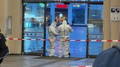 Der Tatort wurde weitläufig abgesperrt.