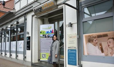 Citymanagerin Bärbel Hensel freut sich  über die neuen Räumlichkeiten für den Verein.