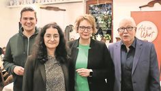 (v. l.) Frederik Burdorf, Özge Kadah, Daniela Behrens und Klaus Sass standen Rede und Antwort.