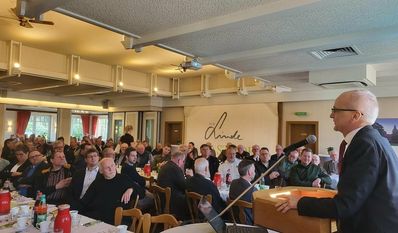 Harald Wedemeyer ging auf die Frage: „Energiewende und Landwirtschaft – geht das?“ ein.