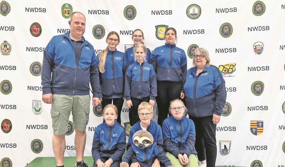 Die Schützen-Mannschaft aus Nieder Ochtenhausen war erfolgreich bei den Landesmeisterschaften.
