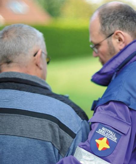 Die Notfallseelsorger helfen in Krisensituationen und unterstützen die Menschen bei ihren Sorgen.