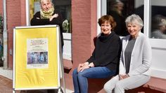 Angelika Röser, Juliane Bergholz und Barbara Weihe vom Team des Zuhör-Cafés freuen sich über Gespräche zum 1½-jährigen Bestehen.