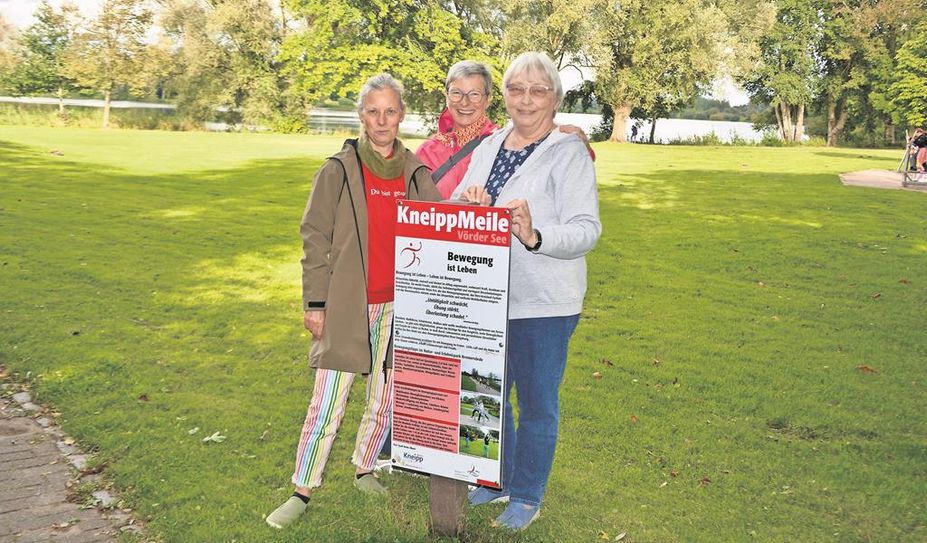 Der Kneipp-Vorstand freut sich auf weitere Unterstützung.