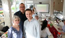 IRB-Vorstand Justus Paul Reese wurde einstimmig wiedergewählt für den Bereich Marketing, sehr zur Freude des IRB-Vorstandes Axel Schäfer und der IRB-Vorsitzenden Simone Schröter.