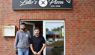 Khabat Ablou (Lello) und sein Onkel Azad Ablou.