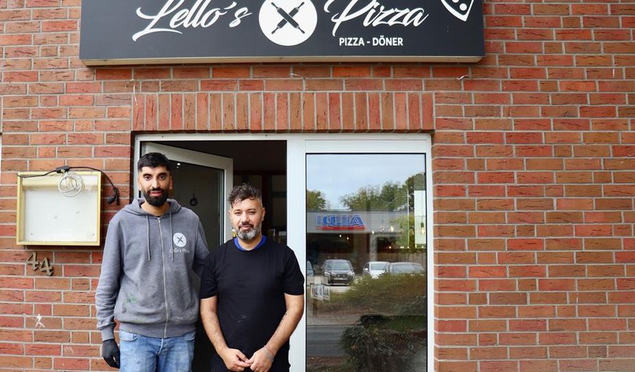 Khabat Ablou (Lello) und sein Onkel Azad Ablou.