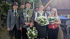 Das neue Königshaus wurde gebührend gefeiert.