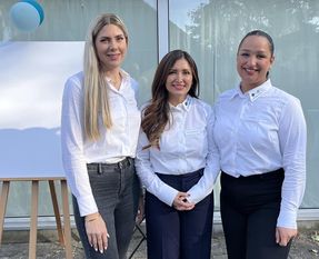 (v. l.) Jennifer Böttcher, Mona Aminian-Zoelch und Sirin Ercik wollen Menschen in Alltagssituationen helfen.