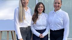 (v. l.) Jennifer Böttcher, Mona Aminian-Zoelch und Sirin Ercik wollen Menschen in Alltagssituationen helfen.