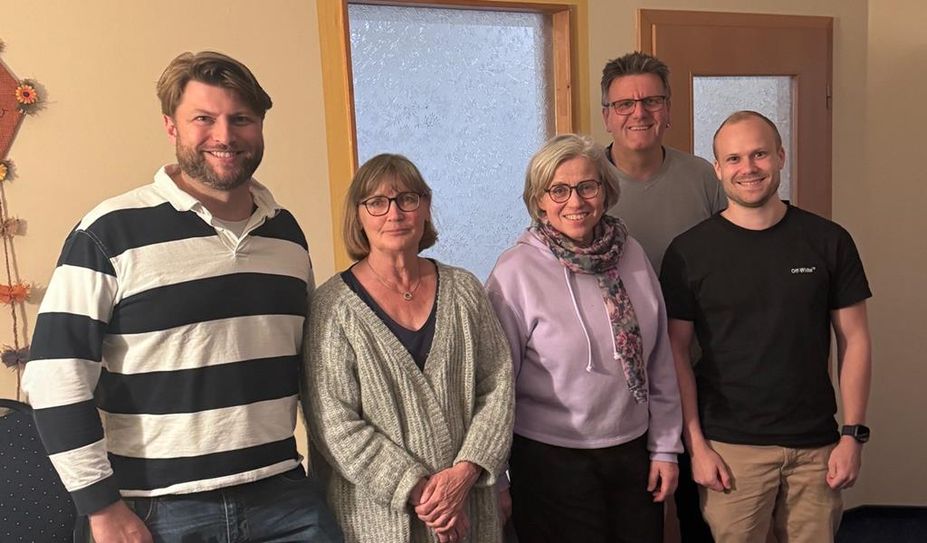 (v. l.) Mario Schmidt, Ute Seibert, Margot Wetjen-Holling, Michael Hinrichs und Nils-Hendrik Wels freuen sich auf die neuen Aufgaben im Vorstand.