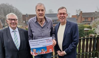 Von links: Eckart Schütt, Gerd Holzhauer und Christian Röhling.