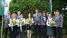 Die noch amtierende Königsfamilie freut sich auf ein fröhliches Schützenfest und ein volles neues Königshaus.