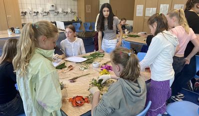 In 19 verschiedenen Projekten beschäftigten sich die Schüler:innen mit Nachhaltigkeitsthemen.