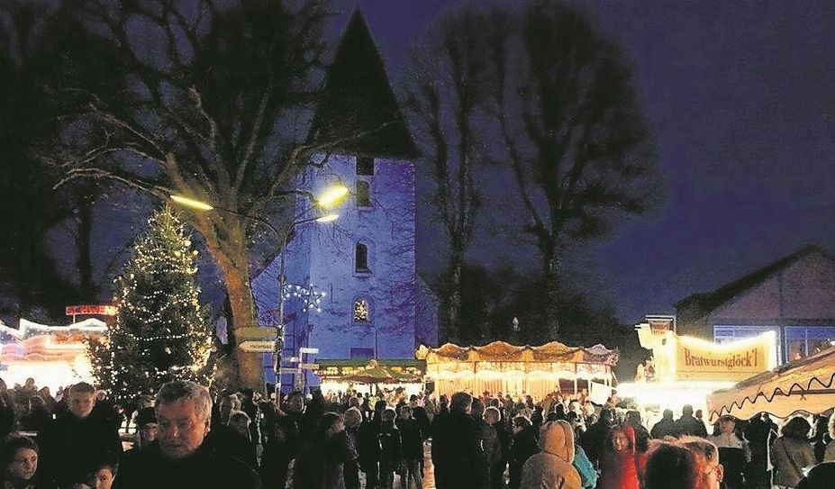 Bei der Verlosung des Weihnachtsmarktes können 3.000 Euro und 1.000  Euro in bar gewonnen werden.