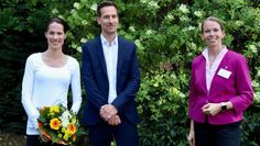 Anna und Dr. med. Ralph Driver wurden von Doris Sonström herzlich empfangen.
