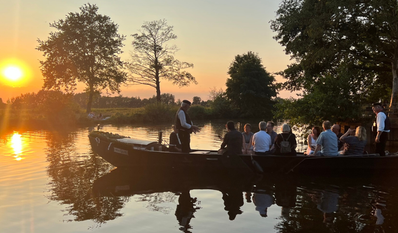 Schon zum 19. Mal brechen die Torfkahnschiffer aus der Region am 5. August im Rahmen der HammeNacht zur großen Fahrt durchs Teufelsmoor auf. Foto: Saskia Hansen