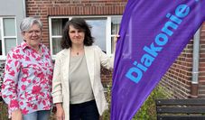 Superintendentin Jutta Rühlemann (links) mit der neuen Geschäftsführerin Lotta Kohlmann.