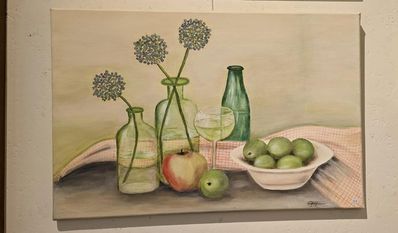 Die aktuelle Ausstellung in der Begegnungsstätte umfasst 59 Werke.