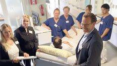 Mit stolz machenden Ergebnissen präsentierten sich Anne Machreich, Doris Sonström und Sönke Caspers vom Kreiskrankenhaus Osterholz.