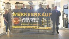 Das Werkverkauf-Team freut sich auf viele Besucher:innen.