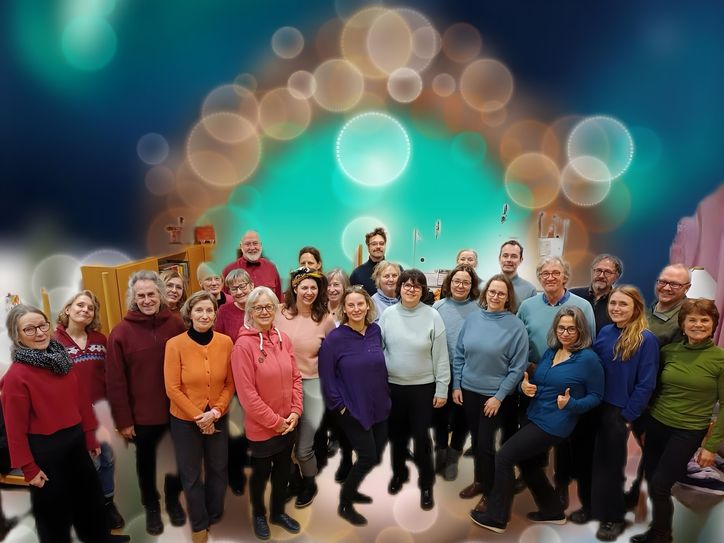 Was diese Gemeinschaft im Kern zusammen hält: Der Spaß in den Proben !