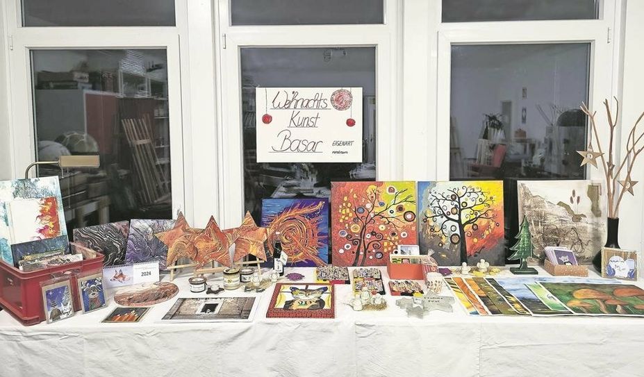 Der Basar startet am Sonntag, 19. November, im EIGENART kunstraum in Bremervörde.