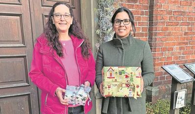 Claudia Metscher und Melanie Blank unterstützen die Aktion und hoffen auf viele Patinnen und Paten.