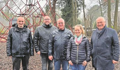 Alle Akteure sind begeistert von der zahlreichen Unterstützung, die sie für das Gerüst bekommen haben.
