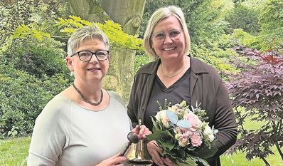 Dr. Cornelia Spauszus (links) freut sich auf ihr neues Amt als Präsidentin.