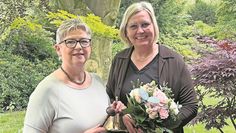 Dr. Cornelia Spauszus (links) freut sich auf ihr neues Amt als Präsidentin.
