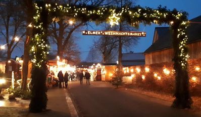 Die Elmer Vereine laden ein zum stimmungsvollen Weihnachtsmarkt.