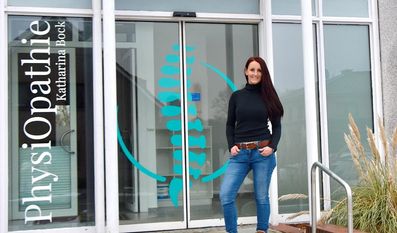 Katharina Bock freut sich, viele neue Menschen aus der Umgebung kennenzulernen.