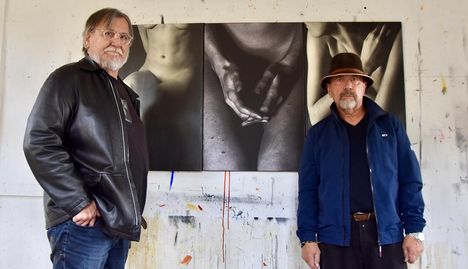 Robert Reis (links) und Wolfgang Gido haben sich für ihr neues gemeinsames Projekt viel Mühe gegeben.