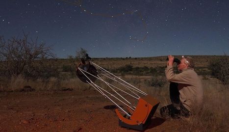 Christian Harder beobachtete die Schätze des Südhimmels bei einer Reise nach Namibia und teilt seine Erfahrungen bei einem Vortrag im Vereinsheim der AVL.