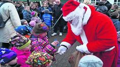 Ein Highlight für die Kinder: Der Weihnachtsmann wird an beiden Tagen auf dem Selsinger Weihnachtsmarkt erwartet. Foto: Archiv/mh